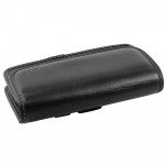 Wholesale Extendable Horizontal Marble Belt Clip Pouch Large 23 Fits iPhone 13 Pro Max and more (Black)
